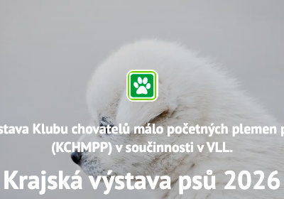 Krajská výstava psů v Lysé nad Labem 2026