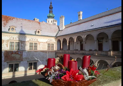 Vánoční prohlídky zámku Litomyšl