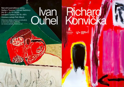 Richard Konvička a Ivan Ouhel