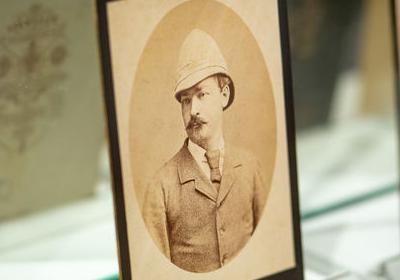 Emil Holub v Náprstkově muzeu