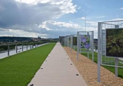 Živá zahrada výhledů v Národním zemědělském muzeu