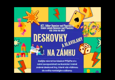 Deskovky a hlavolamy na zámku Benešov nad Ploučnicí