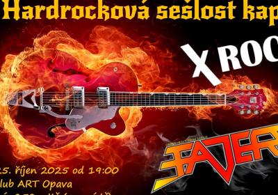 Hardrocková sešlost kapel v Opavě